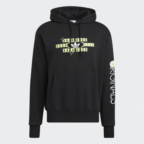 Negro Sudadera con capucha Forever Sport BY778