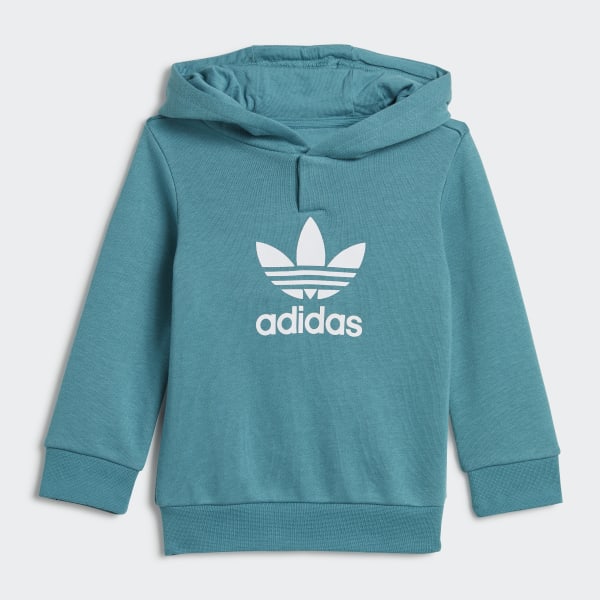 Turchese Set adicolor hoodie