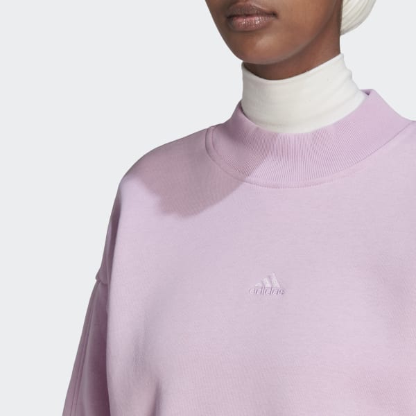 Lila ALL SZN Fleece Mock Neck Sweatshirt CM847
