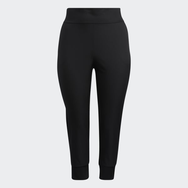 adidas Essential Jogger Pants (Plus Size) - Black, Women's Golf