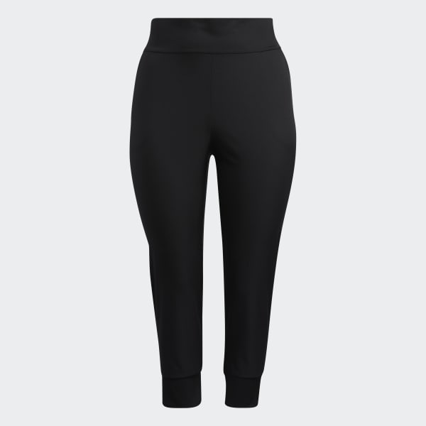 Black Essential Jogger Trousers (Plus Size) TP146