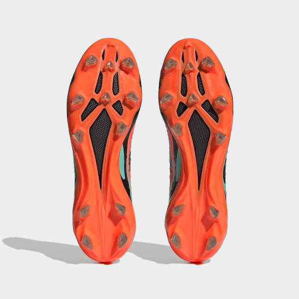 Naranja Calzado de Fútbol X Speedportal Messi.1 Terreno Firme