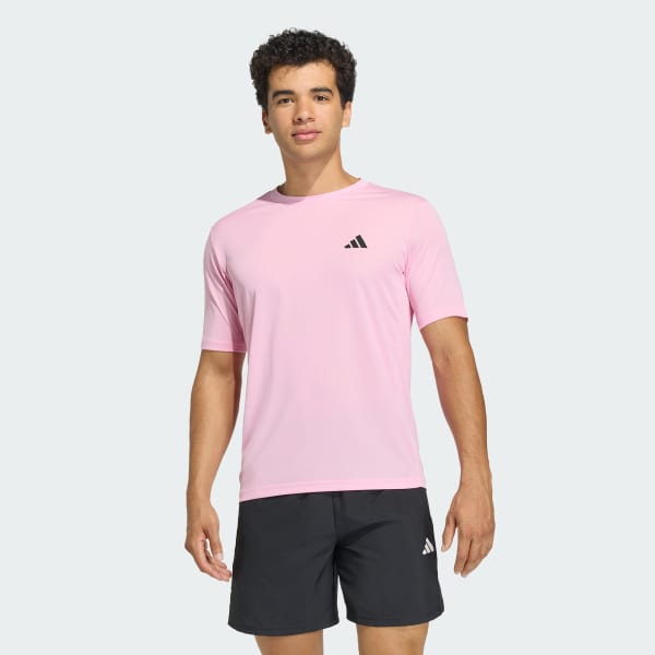 Rosa CAMISETA DE TREINO ESSENTIALS BASE