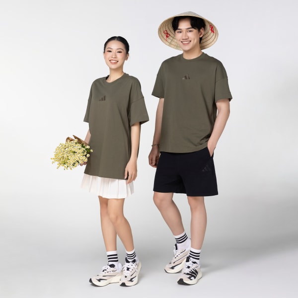 mau-xanh-la Áo thun Olive Em xinh VIỆT NAM