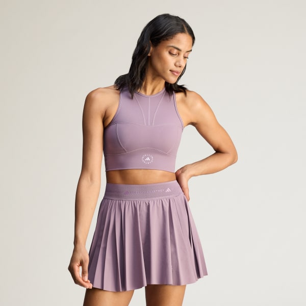 Lilla adidas by Stella McCartney Training Crop Topp