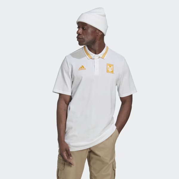 Forma del barco masa Hombre adidas Tigres UANL Polo Shirt - White | Men's Soccer | adidas US