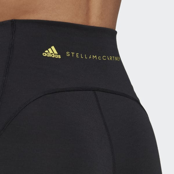 Svart adidas by Stella McCartney TrueStrength Yoga Short Tights TI369