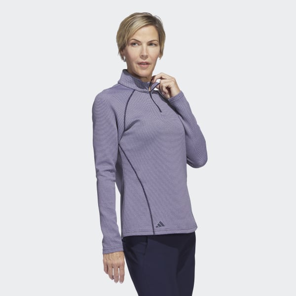 adidas 1/4-Zip Golf Pullover - Blue | Women's Golf | adidas US