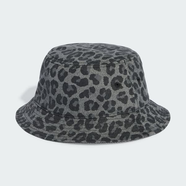 Gris Gorro Leopard Bucket