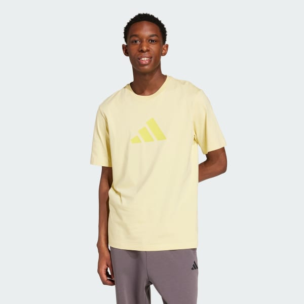 Yellow Future Icons 3 Bar Logo T-Shirt