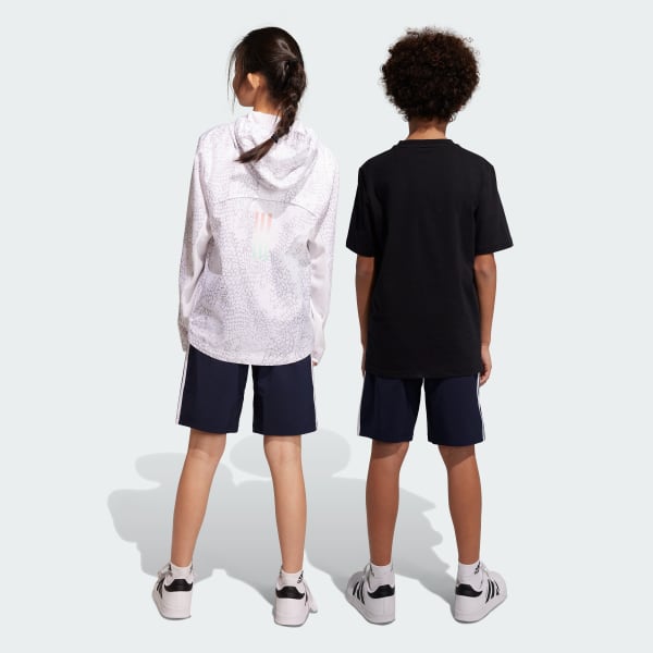 Blue Essentials 3-Stripes Woven Shorts
