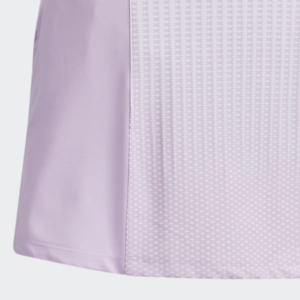Purple Printed Golf Skirt ZF112