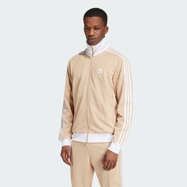 Beige Track top adicolor Classics