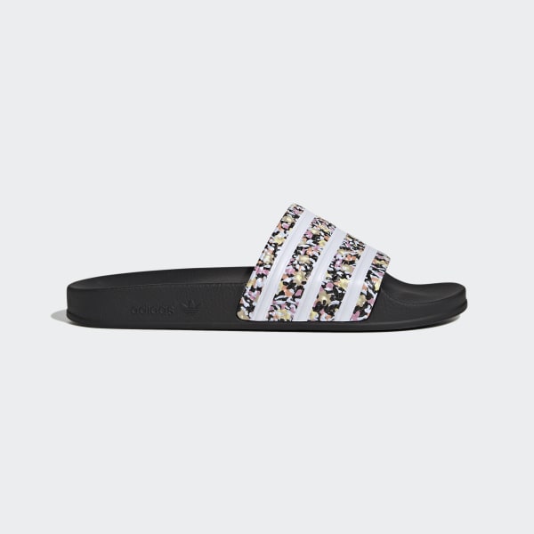 adidas adilette Badslippers zwart adidas Belgium