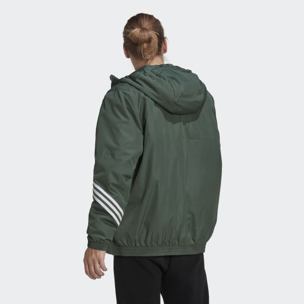 Verde Casaco com Capuz Back to Sport