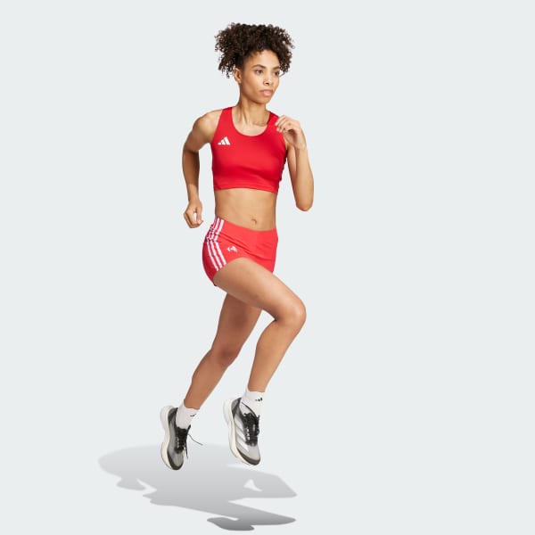 Rouge Short court Adizero de l’équipe de France