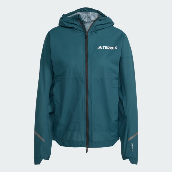 Verde Chaqueta ligera de 2,5 capas Terrex Xperior Climaproof