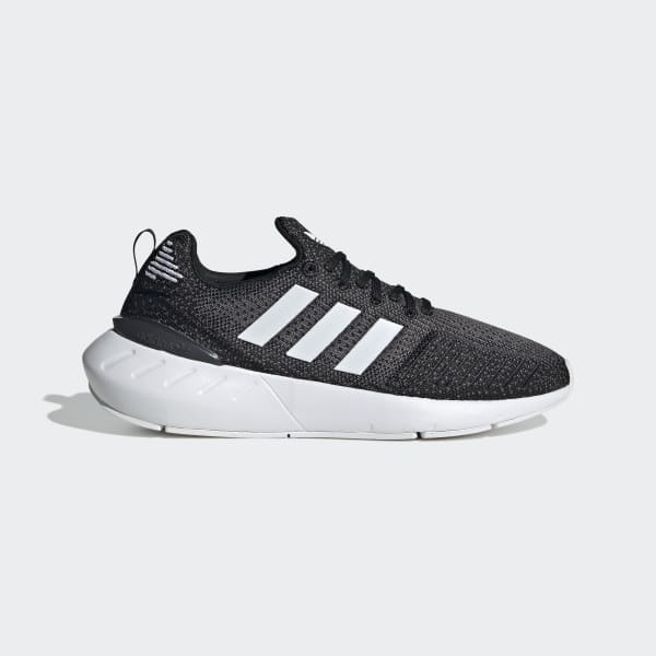 womens all black adidas swift run