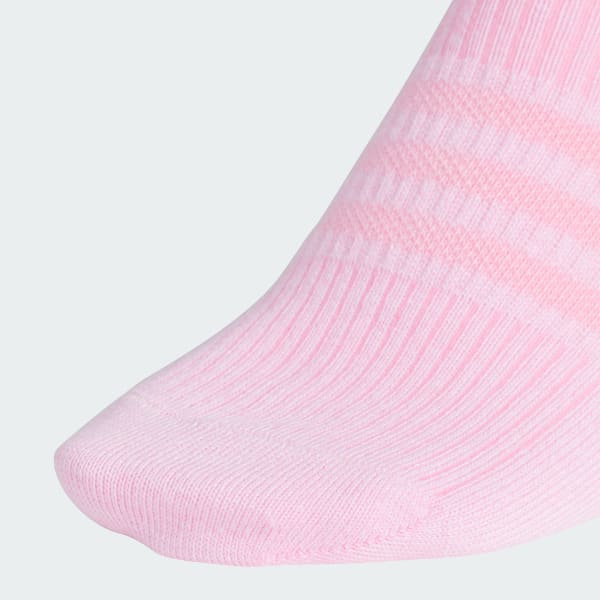 Pink Superlite 3.0 6-Pack No-Show Socks Kids