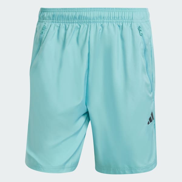 Turquoise Train Essentials Woven Training Shorts