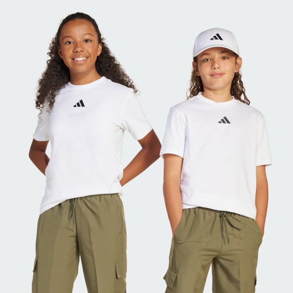 White Essentials Tee Kids