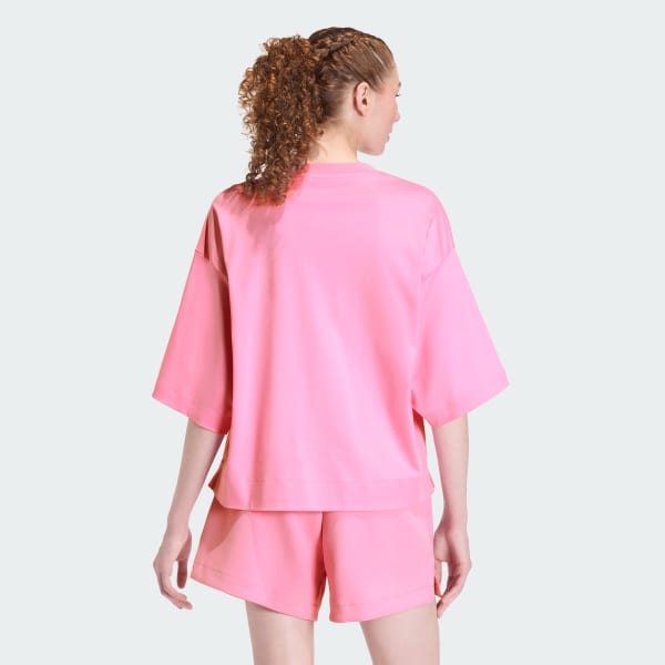 Pink Soft Lux Loose Tee