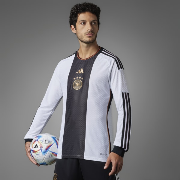 Camiseta manga larga primera equipación 22 Authentic - Blanco | adidas España
