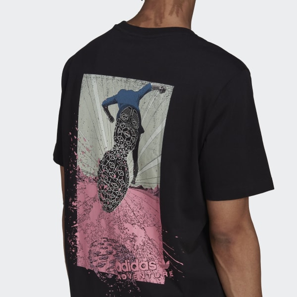 Zwart adidas Adventure Trail T-shirt DM516