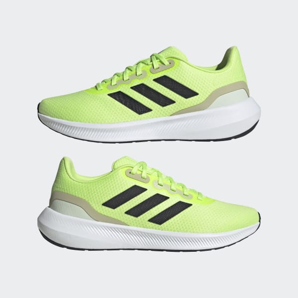 Adidas falcon white and yellow top