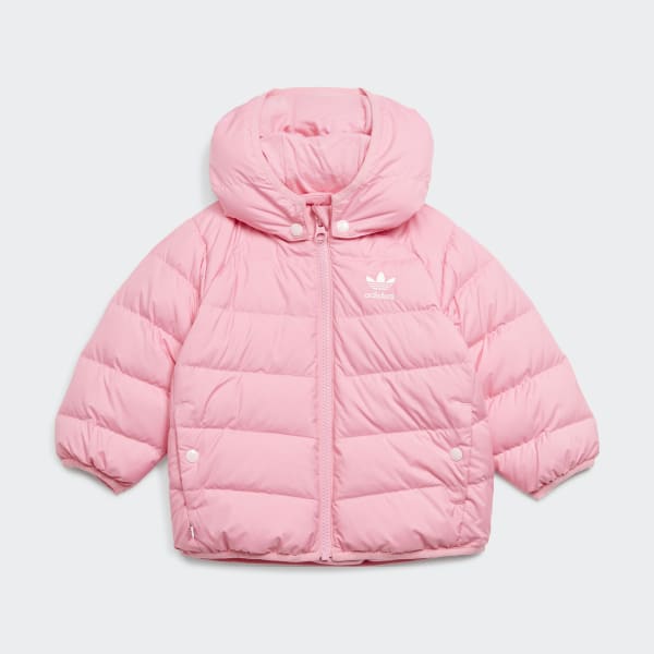 Roze Adicolor Donsjack