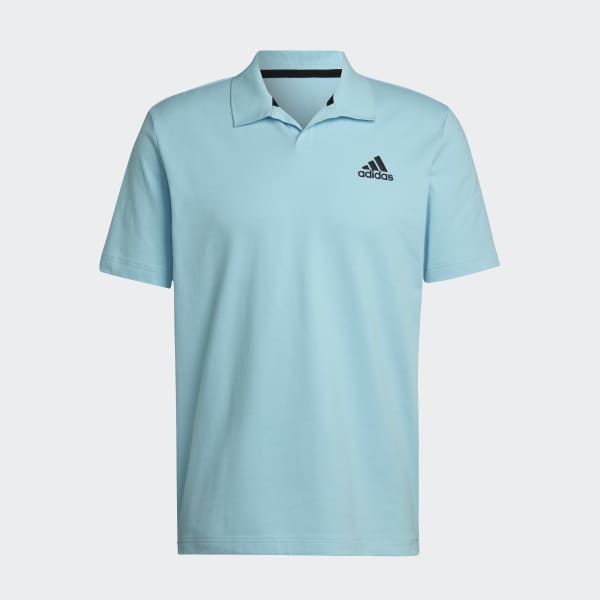 Niebieski Clubhouse 3-Bar Tennis Polo Shirt