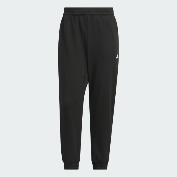 ブラック ワーディングパック ルーズフィット ヘビーフレンチテリー フルレングス カフヘムパンツ