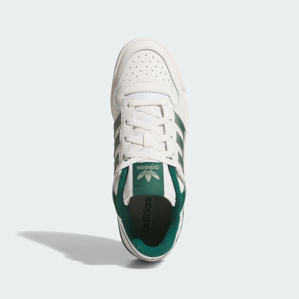 Hvit Forum Low CL Sko