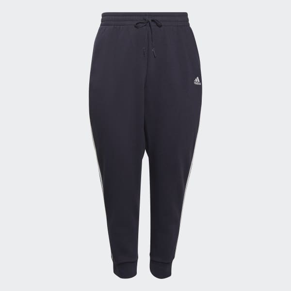 Blue Essentials 3-Stripes Fleece Pants (Plus Size) ISA97