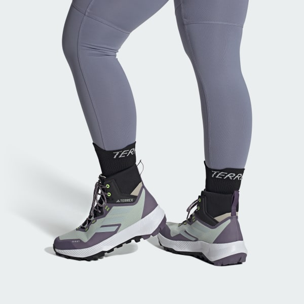 adidas TERREX WMN MID RAIN.RDY Hiking Shoes - Grey | adidas UK
