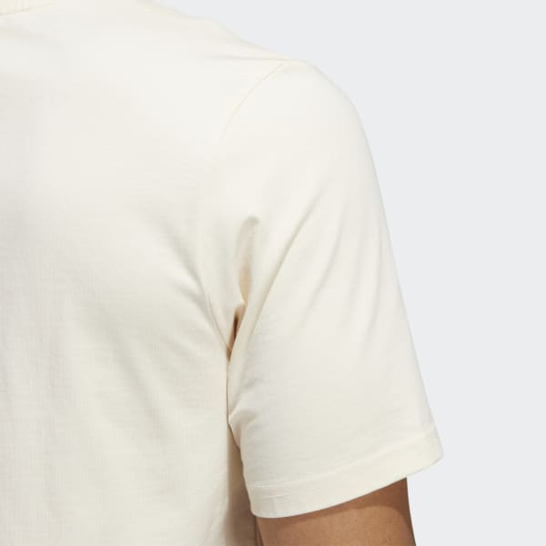 Beige Camiseta Badge of Sport Courts Estampada II920