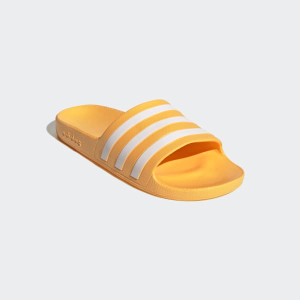 adidas Adilette Aqua Slides - Gold | adidas UK