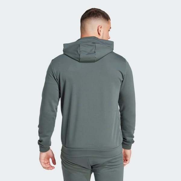 adidas Pump Workout Hoodie - Grey, Men's Training