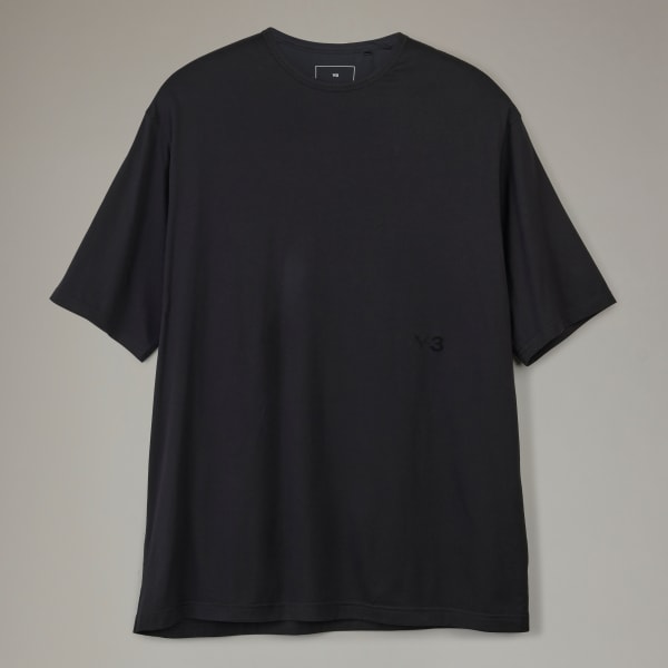 Black Y-3 Boxy Short Sleeve Tee