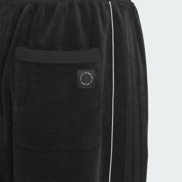 アディダス BYD3S ルーズフィット ベロア フルレング ス カフパンツ