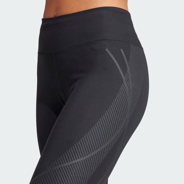 Negro Mallas largas adidas by Stella McCartney TruePace Running