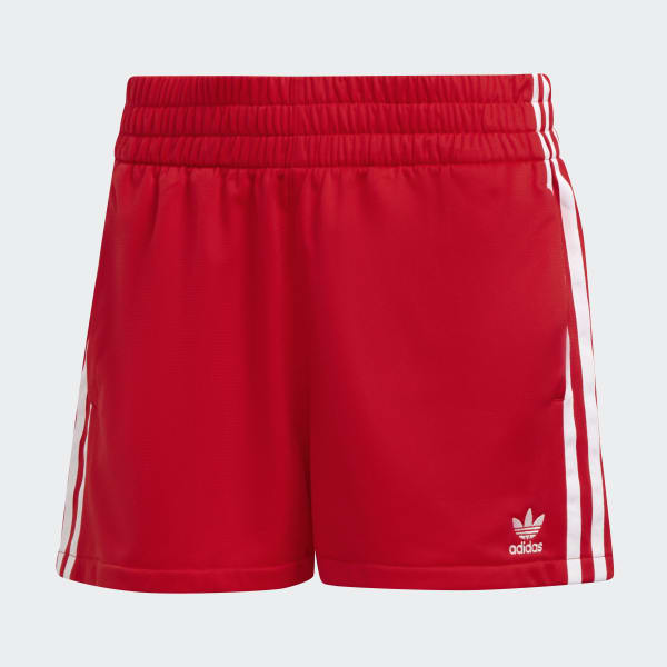 adidas 3-Stripes Shorts - Red, Women's Lifestyle
