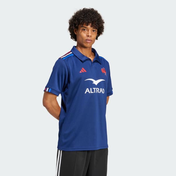 Blau Frankreich Rugby Heimtrikot