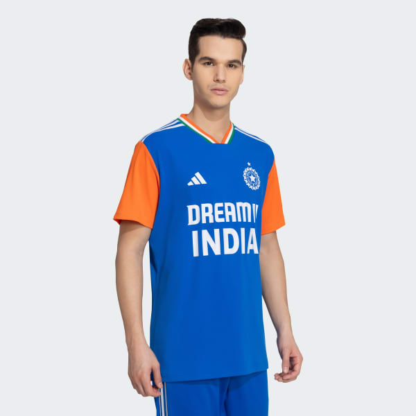 Blue FW24 India Cricket T20 International Fan Jersey