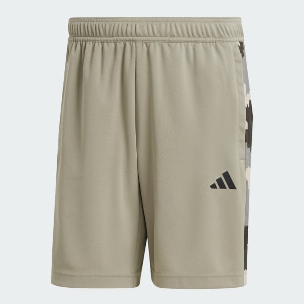 Verde Shorts de Entrenamiento Train Essentials Camo
