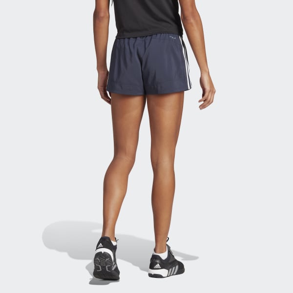 adidas Pacer 3-Stripes Woven Shorts - Blue | Women's Training | adidas US