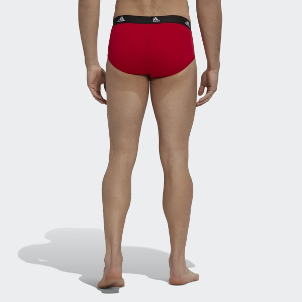 cerná Boxerky Comfort Flex Cotton 3-Stripes HPN07