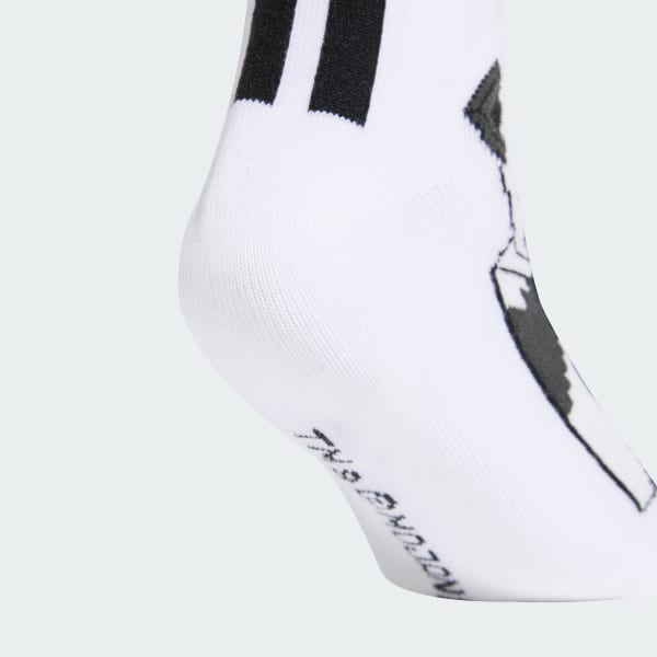 สีเขียว ถุงเท้า ADIDAS MINECRAFT สำหรับเด็กโต