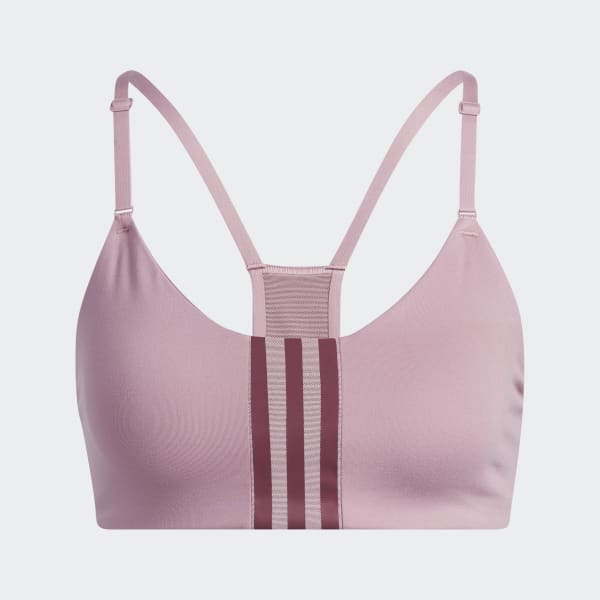 Lilla adidas Aeroimpact Training Light-Support bh VL377