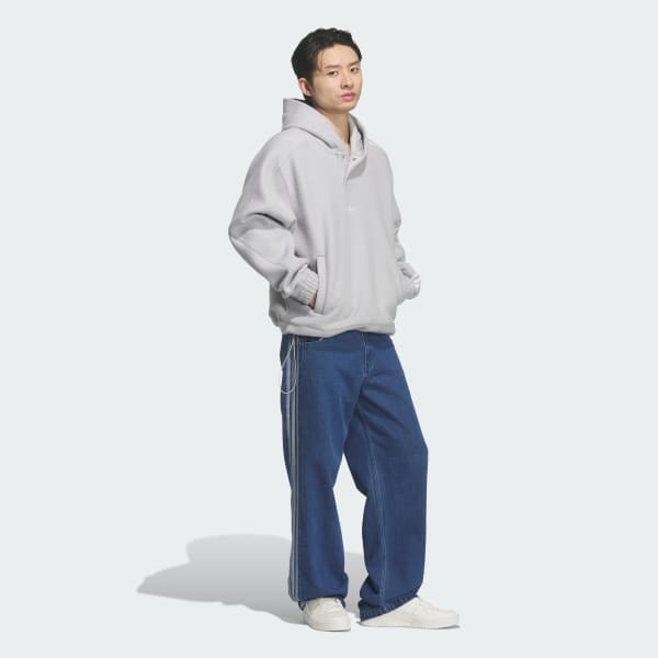 Gris SUDADERA INTERIOR CON CAPUCHA PRÉMIUM 3S (HOMBRE)